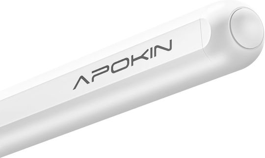 Apokin Ψηφιακή Γραφίδα Αφής με Palm Rejection για iPad Pro σε Λευκό χρώμα