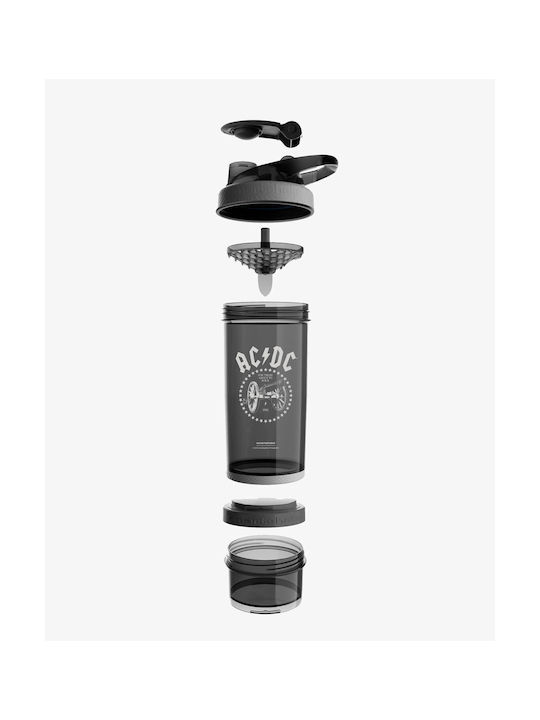 SmartShake Revive Protein Shaker 550ml Plastic Black