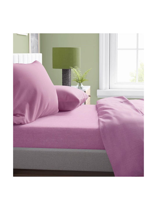 Dimcol Παιδικό Πάπλωμα Μονό Solid Lilac 160x240εκ.