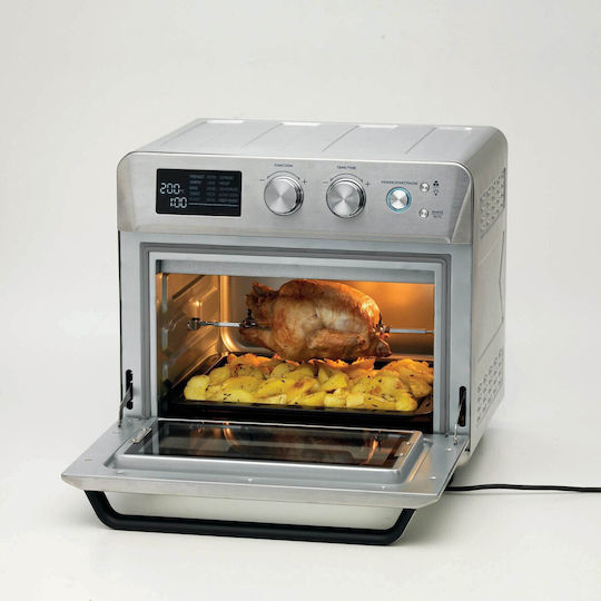 Ariete Electric Countertop Oven 25lt Without Burners with Air Inox