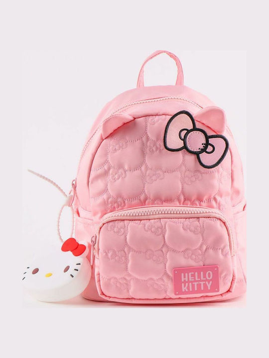 Hello Kitty Παιδική Τσάντα Πλάτης Ροζ 26x21x16εκ.