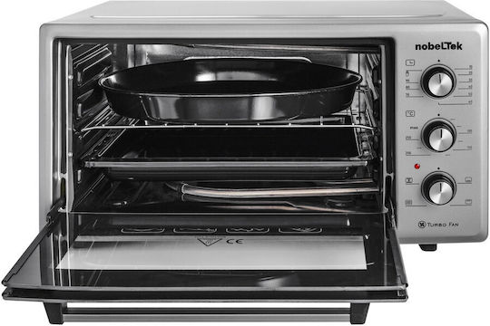 NobeLTek Cuptor electric 48lt Fara arzatoare cu aer Inox