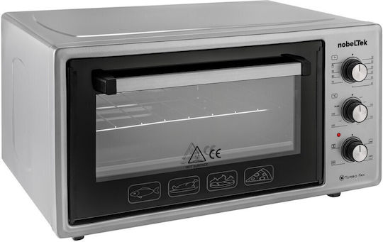 NobeLTek Cuptor electric 48lt Fara arzatoare cu aer Inox
