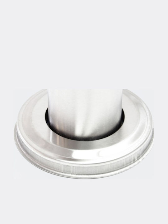 Wiltoc Apartment Building Mailbox Inox in Silver Color 38.5cm