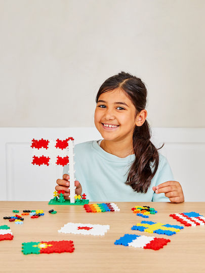 Plus Plus Building Blocks Flags of the World for 5+ Years 700 Pieces