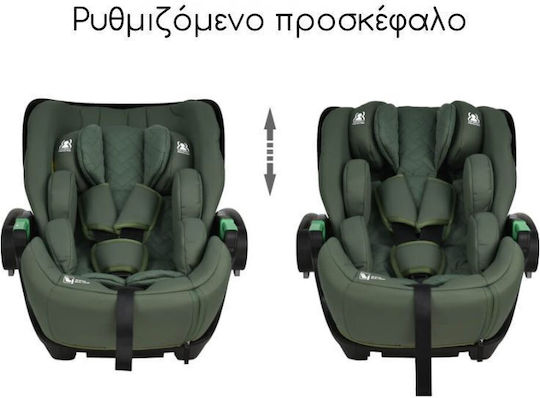 Bebe Stars Baby Baby Car Seat i-Size Forest Green