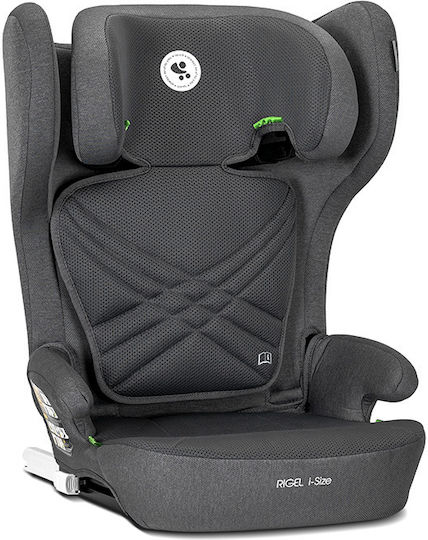 Lorelli Rigel Baby Car Seat High-back Booster i-Size with Isofix Grey 15-36 kg