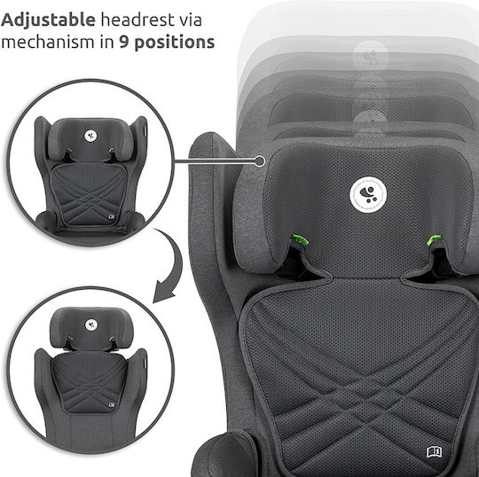 Lorelli Rigel Детско Столче за Кола High-back Booster i-Размер с Isofix Зелен 15-36 кг