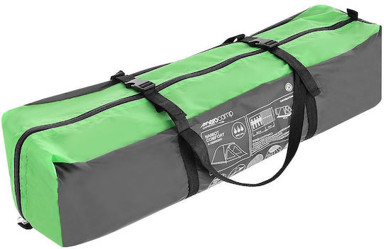 Summer Camping Igloo Mountaineering Grey for 4 People Waterproof 3000mm 330x250x95cm