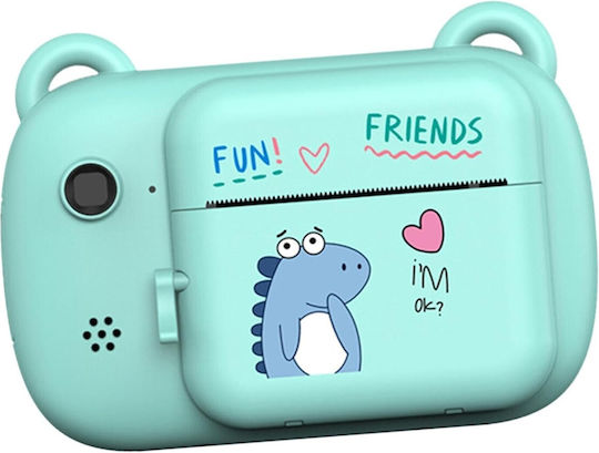 131720 Kinderkamera 24MP mit Thermodruck Blau