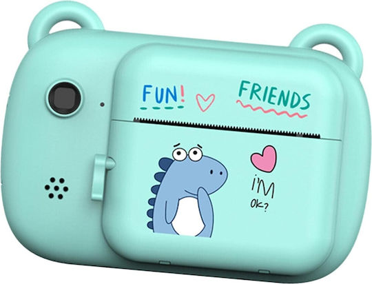 131720 Kinderkamera 24MP mit Thermodruck Blau