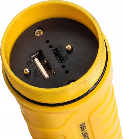 Mactronic Rechargeable Flashlight LED with Maximum Brightness 700lm