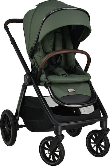 Bebe Stars Mythos Ρυθμιζόμενο Καρότσι 2 σε 1 Kατάλληλο για Nεογέννητο Green