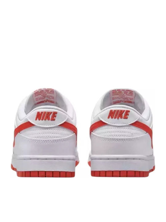 Sneakers White / Picante Red