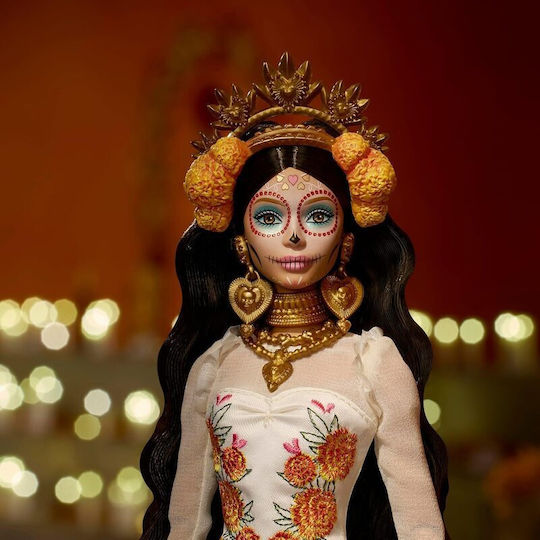 Barbie Dia De Los Muertos Колекционерска Кукла за 6+ години+ години