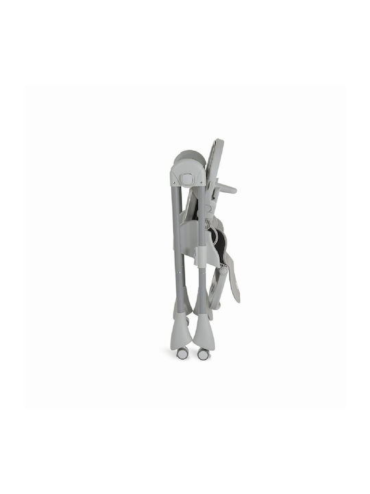 Moni Rico Foldable Baby Highchair With Adjustable Height Gray