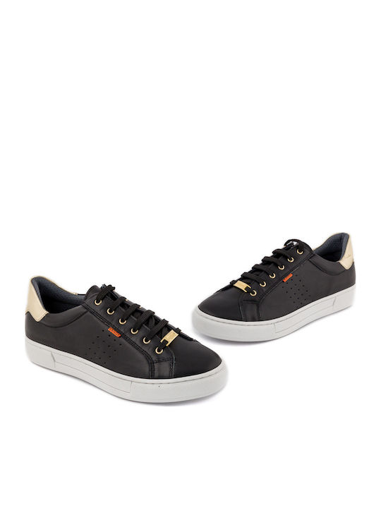 Γυναικεία Ανατομικά Sneakers Μαύρα 0121
