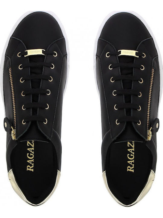 Γυναικεία Ανατομικά Sneakers Μαύρα 0121