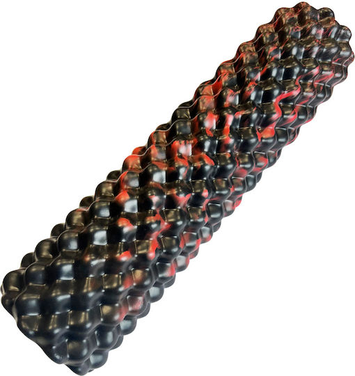 Rage Κύλινδρος Μασάζ Μαύρος 45cm