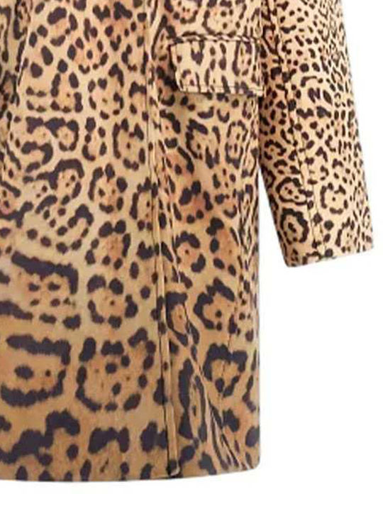 Дамско Леопард Leopard Палто