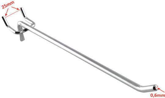 Cârlig pentru Stand de Expunere a Produselor 15cm