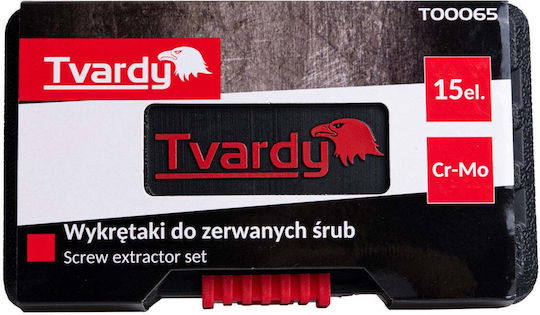 Geko Set Extractoare pentru Șuruburi 15buc