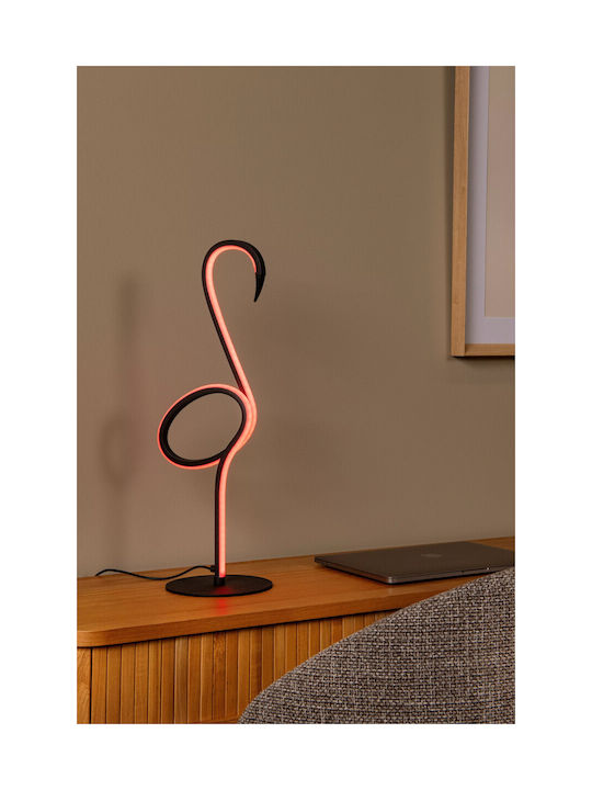 Lucide Lightning Διακοσμητικό Φωτιστικό Lucide LED RGB Φλαμίνγκο