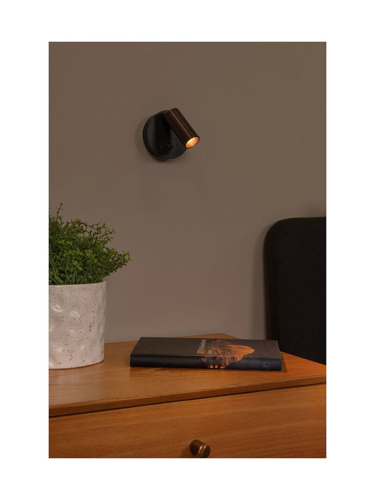 Lucide Lightning Toni Single LED Warm to Cool White Spot in Gray Color
