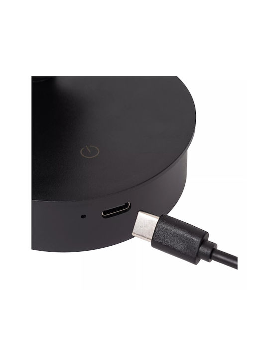 Lucide Lightning Toni Μονό LED Ρυθμιζόμενο Λευκό Σποτ σε Καφέ Χρώμα