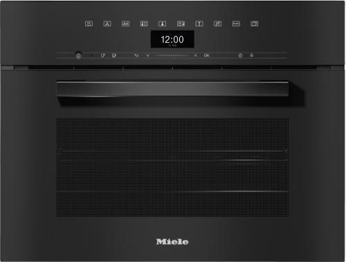 Miele Φούρνος άνω Πάγκου 47lt Π59.5εκ. Μαύρος Obsidian