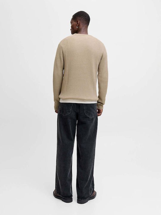 Langarm Pullover Beige