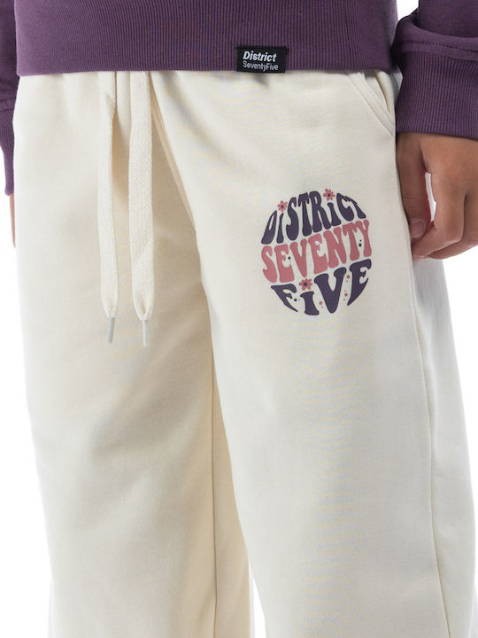 Kids Sweatpants Ecru