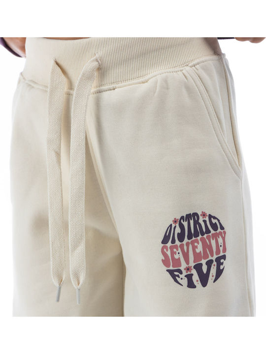 Kids Sweatpants Ecru
