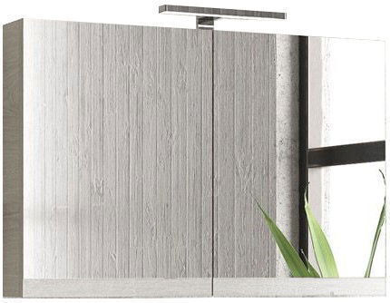 Karag OAK 8902 Καθρέπτης 90x60cm Γκρι