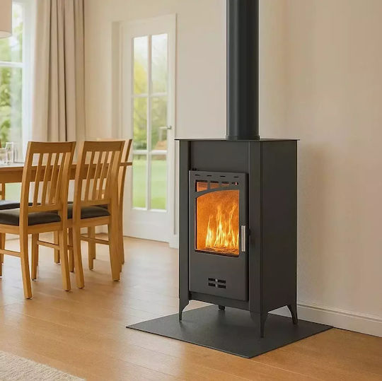 Thermogatz GS 16 Χαλύβδινη Ξυλόσομπα Γκρι