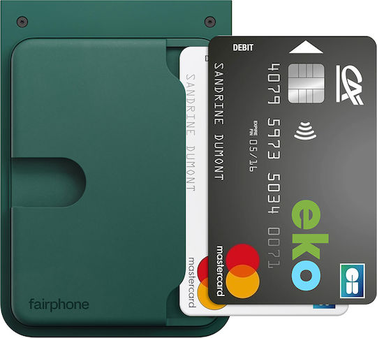Fairphone Card Holder Fairphone 6 Modular Plastic 3 Cards Vert Forêt