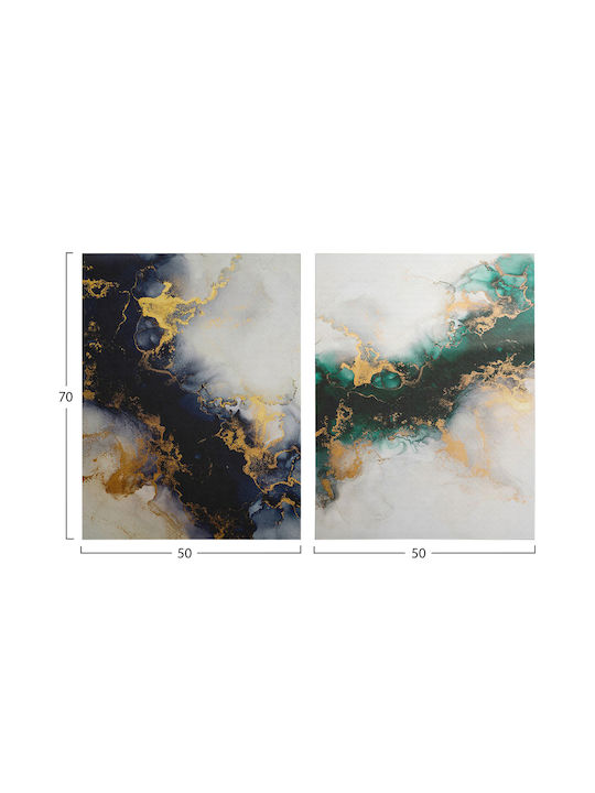 HomeMarkt Series Gobi Twofold Painting on Canvas 50x70cm