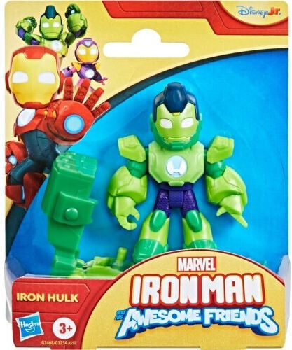 Action-Figur His Awesome Friends Marvel Iron Marvel Avengers Eisenmann 7cm.