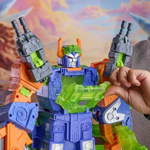 Actionfigur Cyberworld - Scorponok Strike Battle Transformatoren mit Sounds und Licht für 6+ Jahre 35cm