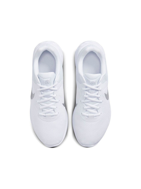 Revolution 6 Next Nature Sport Shoes Running White / Metallic Silver / Pure Platinum