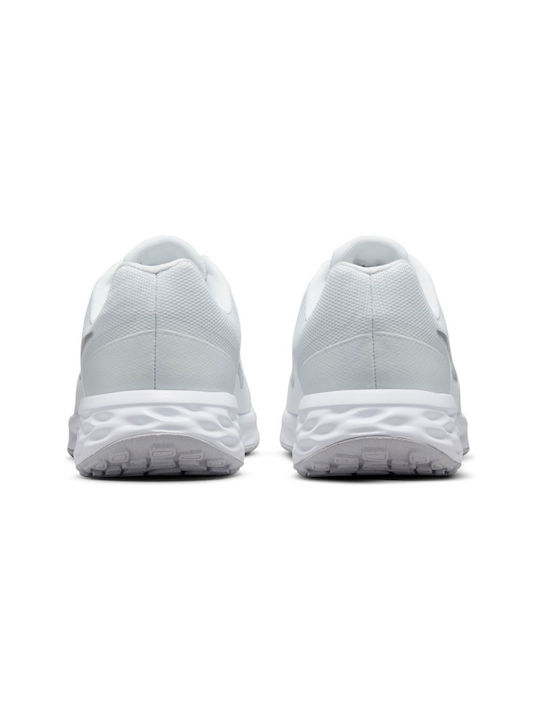 Revolution 6 Next Nature Sport Shoes Running White / Metallic Silver / Pure Platinum