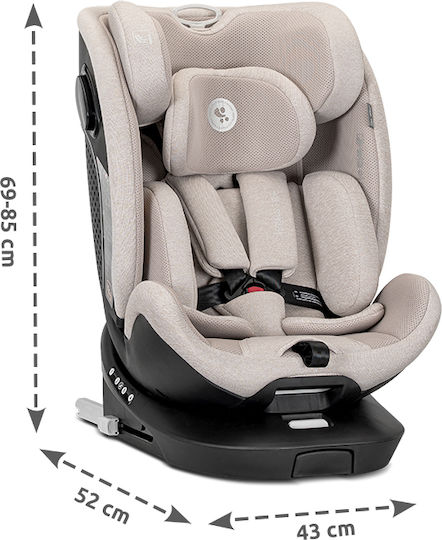 Lorelli Perseus Scaun Auto pentru Copii i-Size cu Isofix Negru