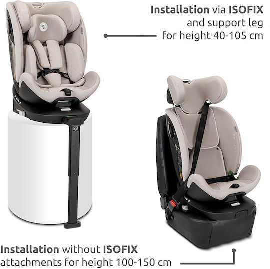 Lorelli Perseus Καθισματάκι Αυτοκινήτου i-Size με Isofix Πράσινο