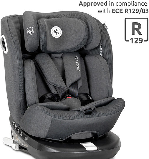 Lorelli Auriga Καθισματάκι Αυτοκινήτου i-Size με Isofix Γκρι 0-36 kg