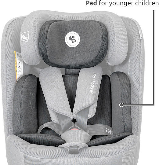Lorelli Auriga Καθισματάκι Αυτοκινήτου i-Size με Isofix Γκρι 0-36 kg