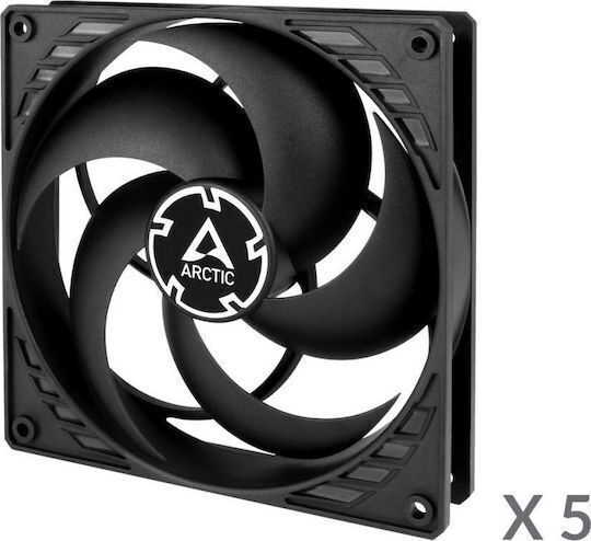 Arctic P14 Pro PST Gehäuselüfter 140mm Ohne LEDs Beleuchtung 5 Stück