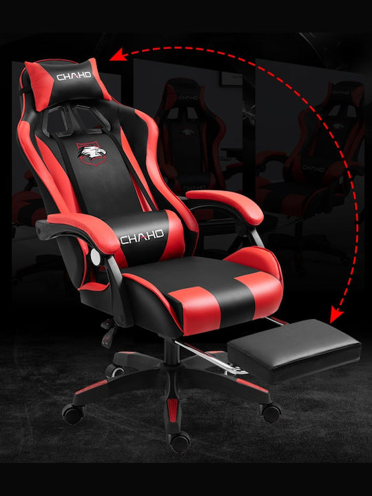 ForAll M8301 Gaming Chair with Footrest Black / White