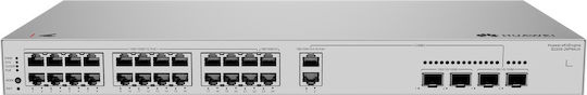 Huawei eKitEngine S220S-26PN4JX Unmanaged L2 Switch με 24 Θύρες Gigabit (1Gbps) Ethernet και 4 SFP Θύρες