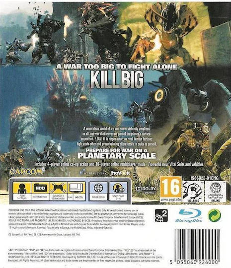 Lost Planet 2 PS3 Game (Used)