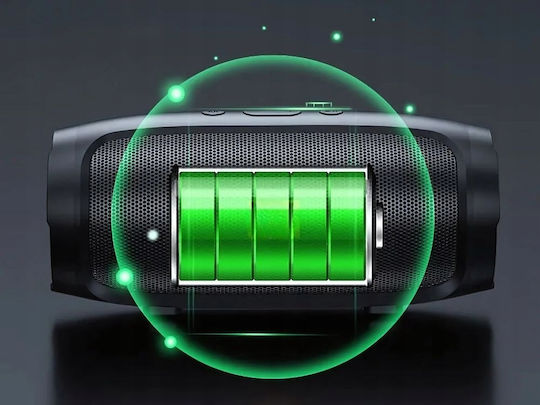 Verk Group Mini 3+ Bluetooth Speaker 20W with Radio and Battery Life up to 8 hours Black